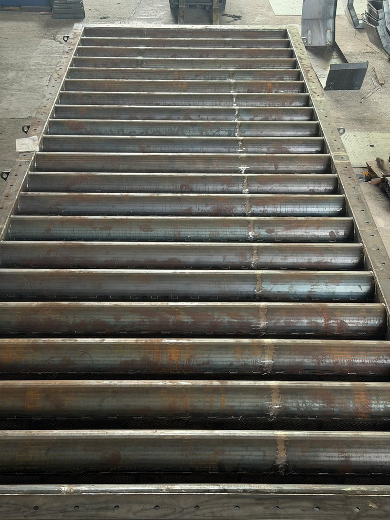 Roller Conveyor Close-up